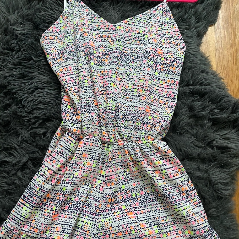 Romper with neon colors
